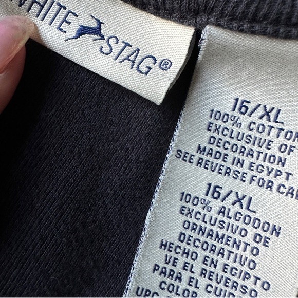 Cotton Dress w/Embroidered Detail Neckline XL 16 - Picture 5 of 5